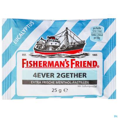 Fisherman&#039;s Friend Pastillen Ohne Zucker Extra Stark Beutel 25g, A-Nr.: 0762709 - 01