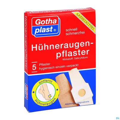 Huehneraugen Pflaster Cornplast 2x 6cm 5st, A-Nr.: 2489347 - 03