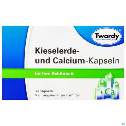 Kieselerde +calcium Kapseln-twardy 60st, A-Nr.: 1489919 - 01