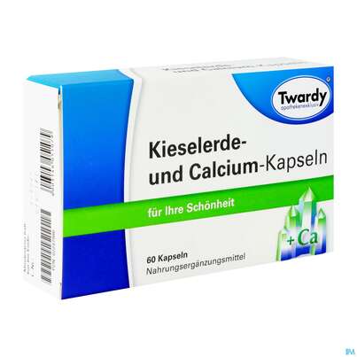 Kieselerde +calcium Kapseln-twardy 60st, A-Nr.: 1489919 - 02