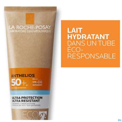 Sie sehen eine Packung Sonnenprodukte La Roche Posay Anthelios Lsf50+ Milch Samtig Papp- 250ml, Produktbild: 03 Sonnenprodukte La Roche Posay Anthelios Lsf50+ Milch Samtig Papp- 250ml, A-Nr.: 4856146 - 03