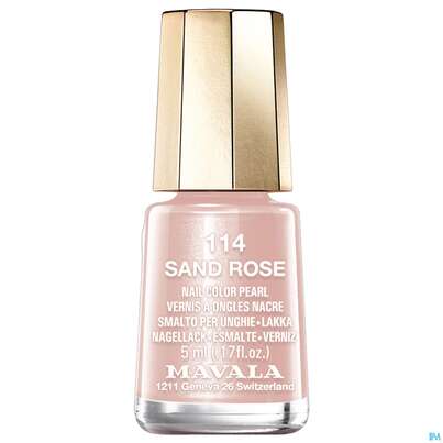 Mavala Nagellacke 114 Sand Rose 5ml, A-Nr.: 4197324 - 02