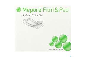 Mepore/film +pad/pharm 4x 5cm 5st, A-Nr.: 3743753 - 01