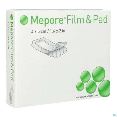 Mepore/film +pad/pharm 4x 5cm 5st, A-Nr.: 3743753 - 02