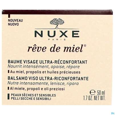 Sie sehen eine Packung Nuxe Baume Visage Ultra Reconfortan Gesicht Tag+nacht 50ml, Produktbild: 01 Nuxe Baume Visage Ultra Reconfortan Gesicht Tag+nacht 50ml, A-Nr.: 5211517 - 01