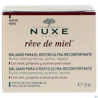 Sie sehen eine Packung Nuxe Baume Visage Ultra Reconfortan Gesicht Tag+nacht 50ml, Produktbild: 02 Nuxe Baume Visage Ultra Reconfortan Gesicht Tag+nacht 50ml, A-Nr.: 5211517 - 02