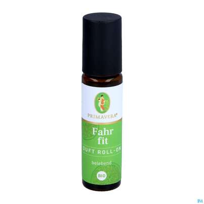 Sie sehen eine Packung Primavera Duft Roll-on Bio Fahr Fit 10ml, Produktbild: 03 Primavera Duft Roll-on Bio Fahr Fit 10ml, A-Nr.: 5344595 - 03