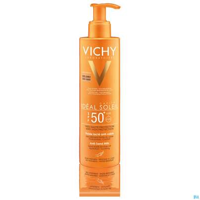 Sie sehen eine Packung Sonnenprodukte Vichy Ideal Soleil Anti-sand Lsf50 200ml, Produktbild: 01 Sonnenprodukte Vichy Ideal Soleil Anti-sand Lsf50 200ml, A-Nr.: 4604769 - 01