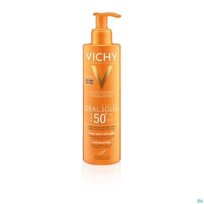 Sie sehen eine Packung Sonnenprodukte Vichy Ideal Soleil Anti-sand Lsf50 200ml, Produktbild: 02 Sonnenprodukte Vichy Ideal Soleil Anti-sand Lsf50 200ml, A-Nr.: 4604769 - 02