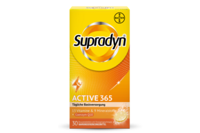Sie sehen eine Packung Supradyn® ACTIVE Brausetabletten, Produktbild: 01 Supradyn® ACTIVE Brausetabletten, A-Nr.: 3435885 - 01