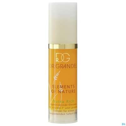 Sie sehen eine Packung Dr.grandel Elements Of Nature Nutra Rich Nr.40959 30ml, Produktbild: 02 Dr.grandel Elements Of Nature Nutra Rich Nr.40959 30ml, A-Nr.: 4295133 - 02