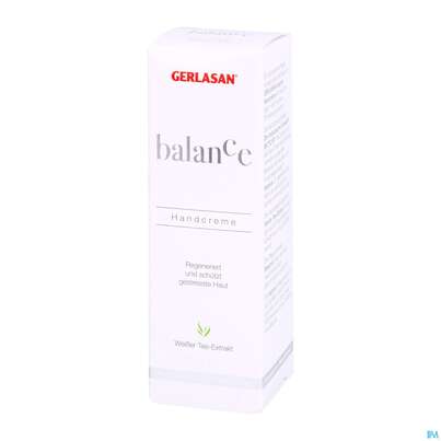 Sie sehen eine Packung Gehwol Gerlasan Balance Handcreme 64038 50ml, Produktbild: 02 Gehwol Gerlasan Balance Handcreme 64038 50ml, A-Nr.: 5316825 - 02