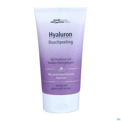 Sie sehen eine Packung Hyaluron Duschpeeling 150ml, Produktbild: 01 Hyaluron Duschpeeling 150ml, A-Nr.: 5727741 - 01