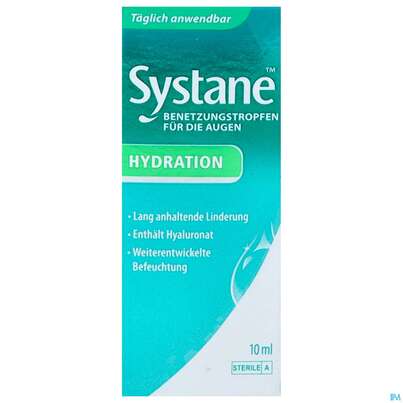 Augentropfen Systane/benetzungstropfen Hydration 10ml, A-Nr.: 4339563 - 01