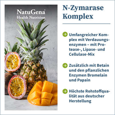 NatuGena N-Zymarase® Komplex Kapseln, A-Nr.: 5901156 - 02