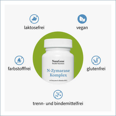 NatuGena N-Zymarase® Komplex Kapseln, A-Nr.: 5901156 - 03