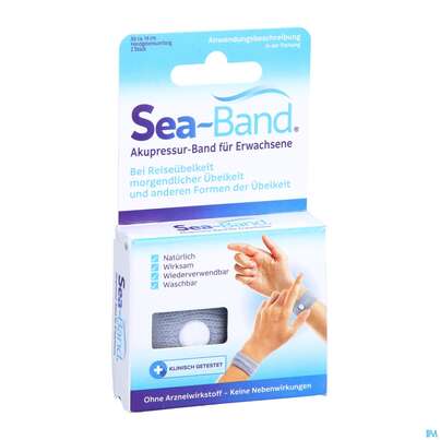 Akupressurband Sea Band Pharmag Fuer Erwachsene Grau 2st, A-Nr.: 5682731 - 03