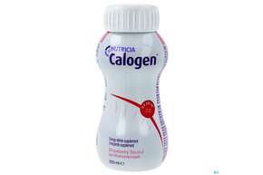 Sie sehen eine Packung Calogen 200ml/flasche Erdbeergeschmack 1st, Produktbild: 01 Calogen 200ml/flasche Erdbeergeschmack 1st, A-Nr.: 5615054 - 01