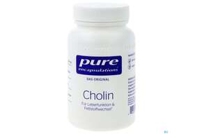 Sie sehen eine Packung Cholin Kapseln Pure Encapsulations Clb6a 60st, Produktbild: 01 Cholin Kapseln Pure Encapsulations Clb6a 60st, A-Nr.: 5779376 - 01