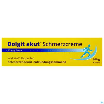 Dolgit Akut Schmerzcreme 50mg/g 100g, A-Nr.: 5532492 - 01