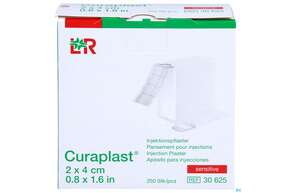 Injektionspflaster Curaplast 2x 4cm 250st, A-Nr.: 1430056 - 01