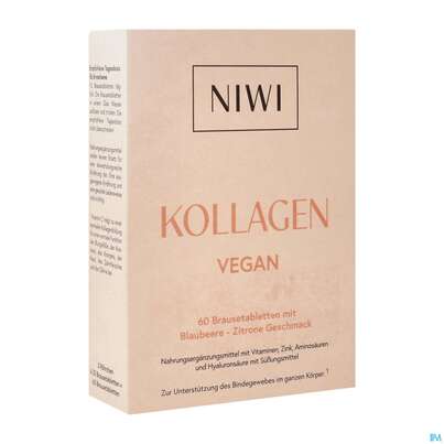 Kollagen Brausetabl Niwi Vegan 60st, A-Nr.: 5868714 - 02