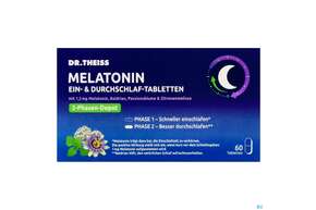 Melatonin Tabl Ein +durchschlaf Dr.theiss 60st, A-Nr.: 5800343 - 01