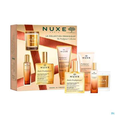 Nuxe Xmas/2023/prod.collection Hp Oel 100ml+douche 100 +le Parfum 15ml+kerze 1st, A-Nr.: 5808818 - 04