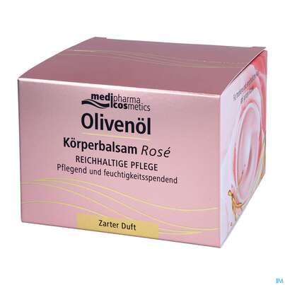 Sie sehen eine Packung Oliven Oel Dr.theiss Koerperbalsam/rose 250ml, Produktbild: 02 Oliven Oel Dr.theiss Koerperbalsam/rose 250ml, A-Nr.: 5658052 - 02