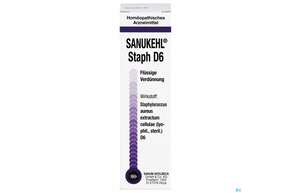 Sanukehl Staph Tropfen D6 10ml, A-Nr.: 2390703 - 01