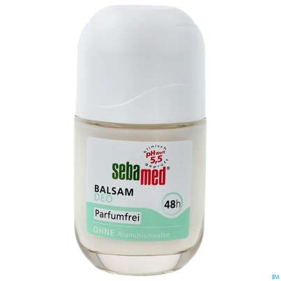 Sie sehen eine Packung Sebamed/sebapharma Deo Roll On Balsam Sensitive 50ml, Produktbild: 01 Sebamed/sebapharma Deo Roll On Balsam Sensitive 50ml, A-Nr.: 2642263 - 01
