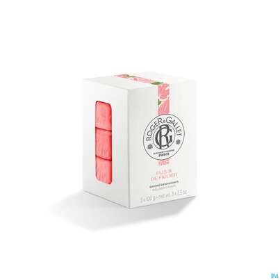 Sie sehen eine Packung Seifen Roger & Gallet Wellbeing/soap Box Fleur De Figuier 3x100 300g, Produktbild: 02 Seifen Roger & Gallet Wellbeing/soap Box Fleur De Figuier 3x100 300g, A-Nr.: 5733440 - 02
