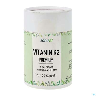 Vitamin K2 Mk7 Kapseln Sanuvit 120st, A-Nr.: 4761204 - 02