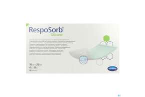 Wundauflagen Resposorb/silicone 10x20cm 10st, A-Nr.: 5340887 - 01