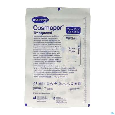 Wundverband Cosmopor Transparent 9x15cm 5st, A-Nr.: 5790024 - 03