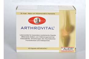 Sie sehen eine Packung ARTHROVITAL Dr. Auer, Produktbild: 01 ARTHROVITAL Dr. Auer, A-Nr.: 3208190 - 01