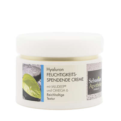 Hyaluron Feuchtigkeitsspendende Creme reichhaltige Textur 50ml, A-Nr.: 8046036 - 01