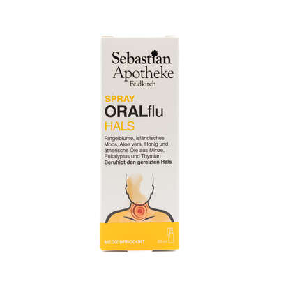 Oralflu Halsspray 20ml, A-Nr.: 8070313 - 01