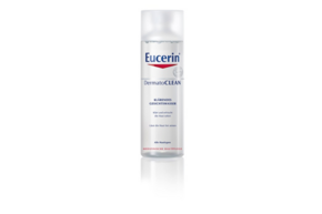 Sie sehen eine Packung Eucerin DermatoCLEAN Klärendes Gesichtswasser, Produktbild: 01 Eucerin DermatoCLEAN Klärendes Gesichtswasser, A-Nr.: 3799280 - 01