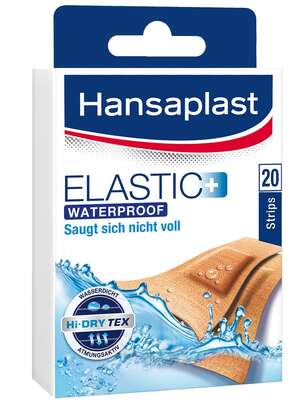 Hansaplast Elastic+ Waterproof Strips, A-Nr.: 4072083 - 01