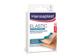 Hansaplast Elastic MED antibakteriell Strips, A-Nr.: 2843033 - 01