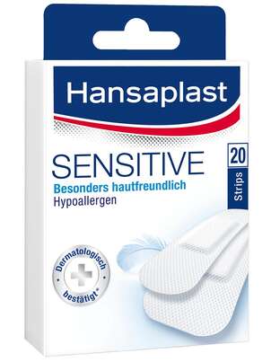 Hansaplast Sensitive MED antibakteriell Strips, A-Nr.: 4174197 - 01