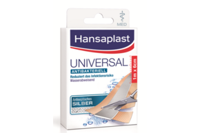 Hansaplast Universal MED antibakteriell 1m x 6cm, A-Nr.: 2843056 - 01