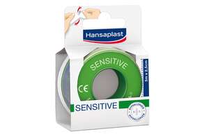 Hansaplast Sensitive Rollenpflaster 1,25cm x 5m, A-Nr.: 2843197 - 01