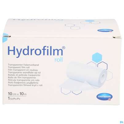 Wundverband Fixierfolie Hydrofilm Roll Unsteril 10mx10cm 1st, A-Nr.: 3289461 - 01