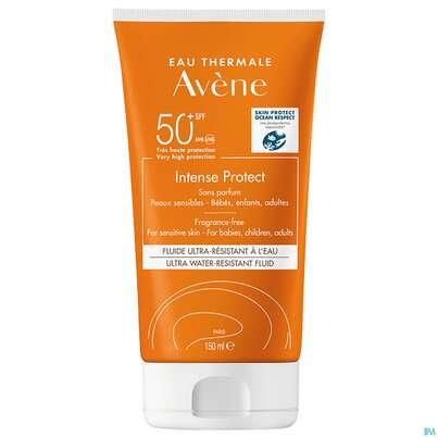 Sie sehen eine Packung Avène Intense Protect Spf 50+ 150ml, Produktbild: 03 Avène Intense Protect Spf 50+ 150ml, A-Nr.: 5397829 - 03