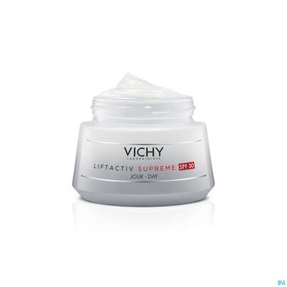 Sie sehen eine Packung Vichy Liftactiv/supreme Anti-falten Lsf30 Straffheitspflege 50ml, Produktbild: 19 Vichy Liftactiv/supreme Anti-falten Lsf30 Straffheitspflege 50ml, A-Nr.: 5304874 - 19