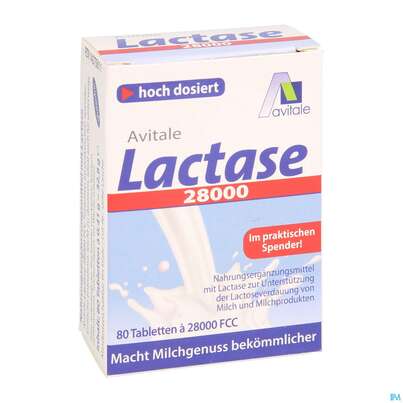 Lactase Tabl 28.000 Fcc 80st, A-Nr.: 5296264 - 03