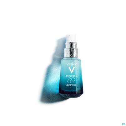 Sie sehen eine Packung Vichy Mineral 89 Augen 15ml, Produktbild: 09 Vichy Mineral 89 Augen 15ml, A-Nr.: 5090462 - 09