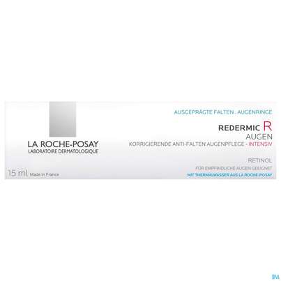 Sie sehen eine Packung La Roche Posay Gesichtspflege Redermic Anti-age Augen R 15ml, Produktbild: 01 La Roche Posay Gesichtspflege Redermic Anti-age Augen R 15ml, A-Nr.: 4343323 - 01